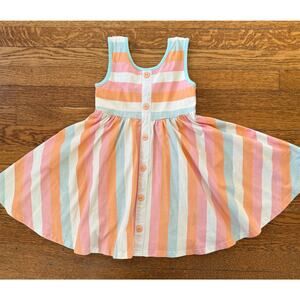 Sweet Honey Girls' Pastel Twirl Dress Size 5